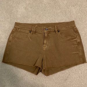Madewell Jean Shorts - Tan Size 28